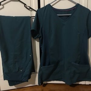 Healing hands yoga scrubs